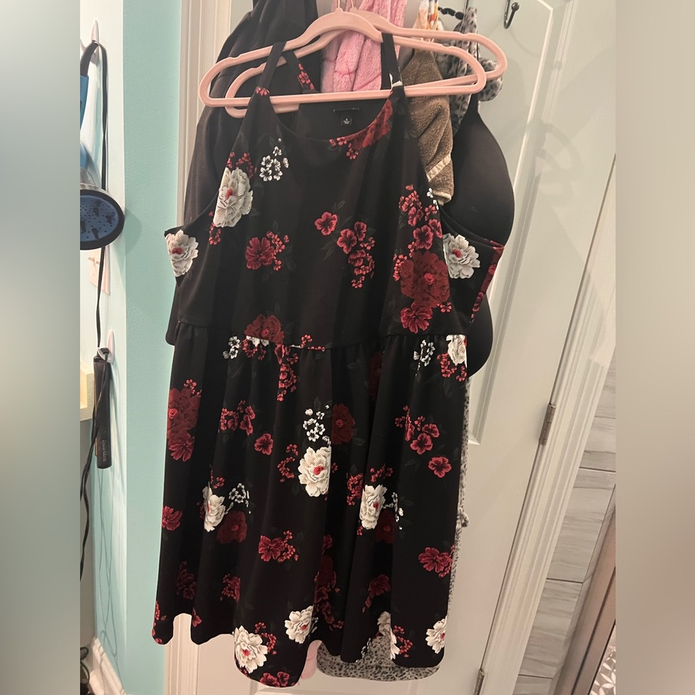 Halter scuba dress torrid size 4